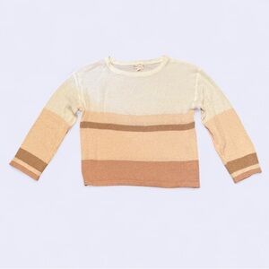 Hem & Thread Colorblock Oversized Top Size small